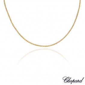 Chopard Yellow Gold 2mm Wheat Chain